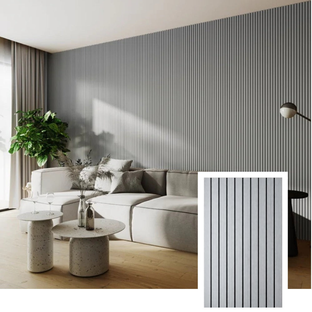 OakCraft™ Professional Acoustic Slat Panel — Natural Oak (2.7 × 1.10 m)
