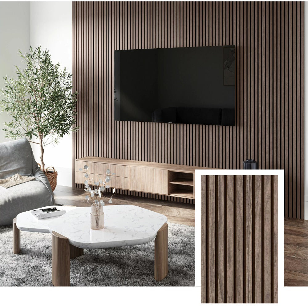 OakCraft™ Professional Acoustic Slat Panel — Natural Oak (2.7 × 1.10 m)